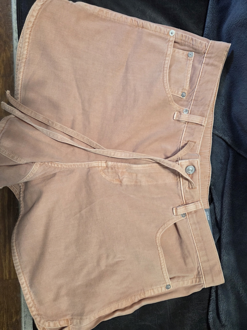 American Eagle Outfitters Peachy Blush Boyfriend Shorts